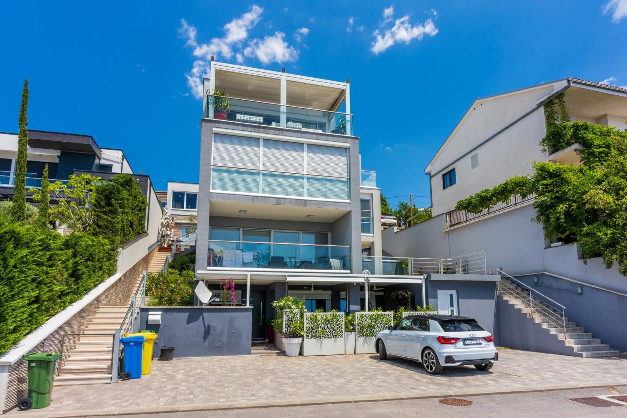 Panoramica Apartment With Whirlpool تْسْغيكفانِتْسا المظهر الخارجي الصورة