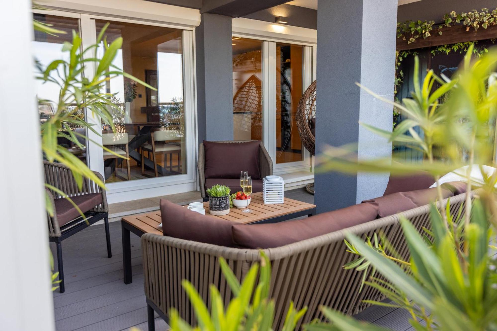 Panoramica Apartment With Whirlpool تْسْغيكفانِتْسا المظهر الخارجي الصورة
